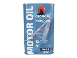 Масло моторное OTOMOSHI for TOYOTA/LEXUS SN+ 5W20 1л MF210259, OTOMOSHI 5W20