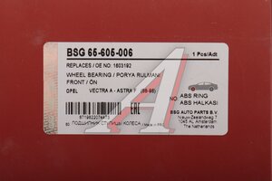Подшипник ступицы DAEWOO Nexia (R13) передней BSG BSG65605006, 899103