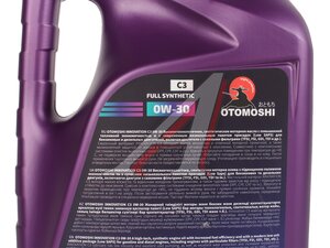 Масло моторное OTOMOSHI INNOVATION C3 0W30 5л MF218675, OTOMOSHI 0W30