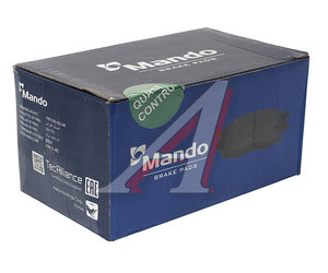 Колодки тормозные NISSAN Pathfinder,Navara (2.5 CDI) R16 передние (4шт.) MANDO MBF015746, GDB3404, 41060-EB326/DA060-EB326/41060-EA025