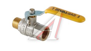 Кран шаровой газ.VT 1/2" вн-нар ручка VALTEC VT.272.N.04