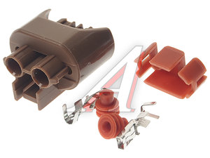 Разъем TOYOTA Corolla 2-х контактный патрона лампы CARGEN AX6982S, 7283-1927-30