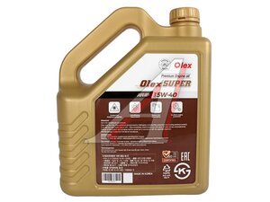 Масло моторное Olex Super SP 5W40 4л PK0100744, OLEX 5W40