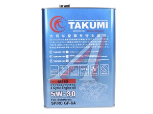 Масло моторное TAKUMI 5W30 SP/RC 4л IM0530-00401