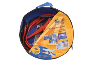 Провода для прикуривания 500А 4.0м в сумке KRAFT KT 880003