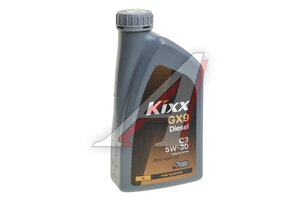 Масло моторное KIXX GX9 Diesel C3 5W30 синт.1л L3034AL1R1, KIXX 5W30