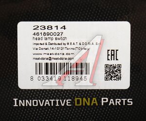 Выключатель кнопка VW Passat B3 света фар MEAT&DORIA 23814, 24786, 35794153101C