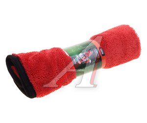 Салфетка микрофибра универсальная 32х43см плотная оранжевая LI-SA 48878