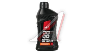 Масло моторное для 4-т двигателей 10W40. AEG 0.6л 33291, AEG 10W41