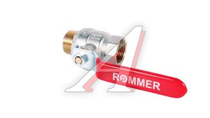 Кран шаровый ROMMER стальная рукоятка 3/4" вн.-нр. RBV-0002-0210320