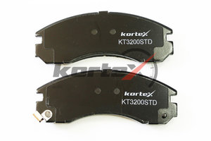 Колодки тормозные MITSUBISHI Outlander (06-) передние (4шт.) KORTEX KT3200STD, GDB3200, MZ690332/MZ690349/MZ690007