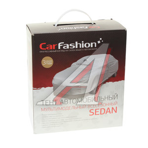 Тент на автомобиль (M) 445х185х120см Hatchback B CARFASHION 42121