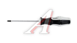 Отвертка крестовая PZ 1.0х100мм магнитная (сталь CrV) THORVIK SDZ1100