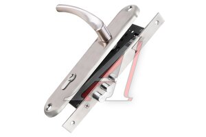 Замок врезной с ручкой KIT CRONA SN (мат.никель)5к P90 4585/3