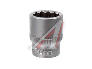 Головка торцевая 1/4" 14мм 12-ти гранная THORVIK S11S12140