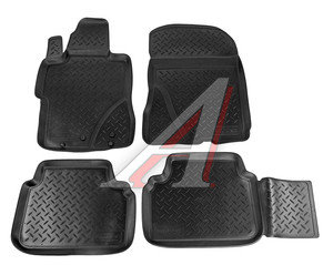 Коврик салона HONDA Civic 4D (06-12) полиуретан (4 предм.) NORPLAST NPL-Po-30-08