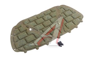 Шумоизоляция VW Polo (10-) SKODA Rapid (12-18) капота POLCAR 9533WM1, 6R0863831B