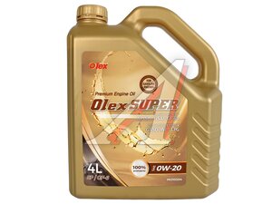 Масло моторное Olex Super SP 0W-20 4л PK0100244, OLEX 0W20