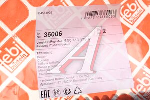 Пыльник амортизатора VW Passat (06-) SKODA Octavia (04-) переднего (1шт.) FEBI 36006, 3600, 6N0413175A