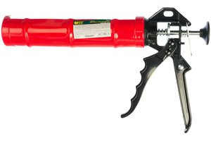 Пистолет для герметика Профи 9" полуоткрытый FIT 14236