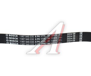 Ремень приводной поликлиновой 6PK1775 BOSCH 1987946035