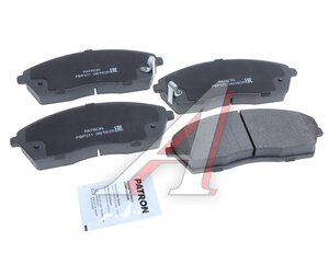 Колодки тормозные JAC Sunray SOLLERS Atlant (2.7D) пeредние (4шт.) PATRON PBP311, 3501010R0284-F011