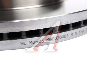 Диск тормозной HYUNDAI Starex H-1 (07-) передний (1шт.) MANDO MBC030081, DF6446, 51712-4H500