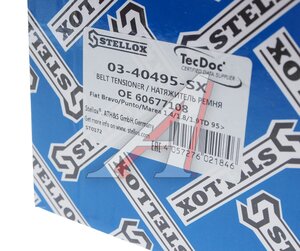 Ролик ГРМ FIAT Punto (99-03) (1.8) натяжителя STELLOX 03-40495-SX, 46524692/9608859180