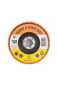 Круг коралловый на УШМ оранжевый 125мм TILFLEX TL43EH