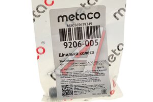 Шпилька колеса MITSUBISHI Lancer,Colt переднего METACO 9206-005, MB911495