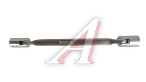 Ключ торцевой прямой 16х17мм шарнирный THORVIK DSW1617