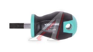 Отвертка шлицевая SL6.5х25мм WHIRLPOWER 2732306025