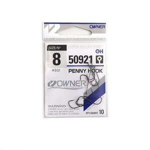 Крючок Penny Hook BC №8 10шт 50921-08