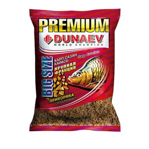 Прикормка DUNAEV-PREMIUM 1кг Карп-Сазан Фракция FLZ021