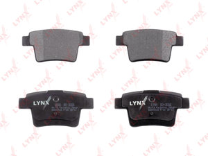 Колодки тормозные FORD Mondeo 3 (00-07) задние (4шт.) LYNX BD3008, GDB1665, 1356392