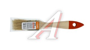 Кисть плоская 25мм (1") натуральная щетина ЗУБР 01099-025_z01