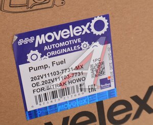 Насос топливный SITRAK HOWO высокого давления (CB28-18) MOVELEX 202V111037731-MX, 202V111037731, 202V11103-7731
