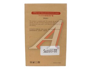 Чехол для брелока SUZUKI Grand Vitara,XS4,Swift (05-17) черный TORINO TPU-SUZUKI-88, 923603