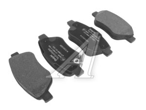 Колодки тормозные OPEl Corsa C,D передние (4шт.) DELPHI LP1989, GDB1700, 93169254/1605258