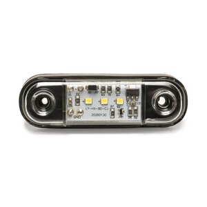 Фонарь габаритный белый 12/24V светодиодный AVTOELECTRICA 98.3731 AE, ГФ22LED