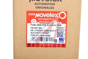 Фильтр топливный JAC N75,N120 КАМАЗ грубой очистки MOVELEX FS1067-MX, FS1067
