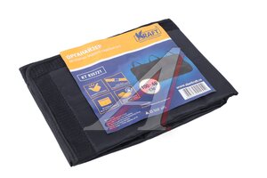 Органайзер в багажник 100х46см на спинку сиденья черный KRAFT KT 835721