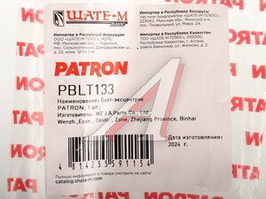 Болт HYUNDAI Sonata (01-) сход-развальный эксцентриковый комплект PATRON PBLT133, 9004-045