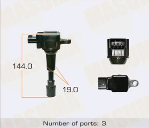 Катушка зажигания MAZDA 3 (03-) MASUMA MIC-403, ZJ01-18-100A