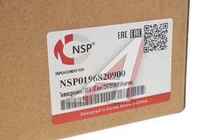 Заслонка CHEVROLET Aveo (06-11) дроссельная NSP NSP0196820900, 96958411, 96820900/96958411