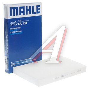 Фильтр воздушный салона PEUGEOT 307,308 CITROEN C3,C4,DS4 MAHLE LA138, 6479.C2
