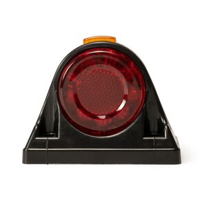 Фонарь габаритный красный/белый 12/24 светодиодный (с боковым желтым) AVTOELECTRICA GF4-75 AE, ГФ-15 AE