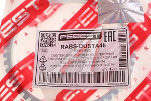 Кольцо АБС RENAULT Duster FEBEST RABS-DUSTA48