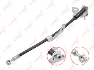 Шланг тормозной CHEVROLET Captiva (06-10) OPEL Antara (07-15) передний левый LYNX BL4444, 95477363