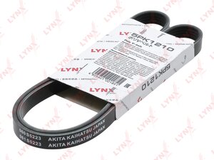 Ремень приводной поликлиновой 5PK1210 LYNX 5PK1210